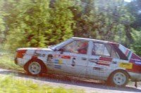 67. Marek Sadowski i Grzegorz Gac - Polonez 1500 Turbo.   (To zdjęcie w pełnej rozdzielczości możesz kupić na www.kwa-kwa.pl )