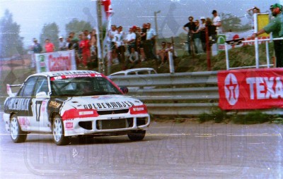 23. Leszek Kuzaj - Mitsubishi Lancer Evo III.   (To zdjęcie w pełnej rozdzielczości możesz kupić na www.kwa-kwa.pl )