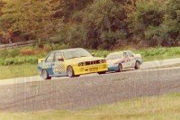 53. Nr.132.Tadeusz Myszkier - BMW M3, nr.172.Marek Kusiak - Ford Sierra Saphire Cosworth RS.   (To zdjęcie w pełnej rozdzielczości możesz kupić na www.kwa-kwa.pl )