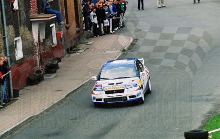 5. Michał Bębenek i Grzegorz Bębenek - Mitsubishi Lancer Evo VII  (To zdjęcie w pełnej rozdzielczości możesz kupić na www.kwa-kwa.pl )