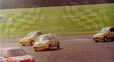 30. wyścig pucharu Fiatów Cinquecento Sporting.   (To zdjęcie w pełnej rozdzielczości możesz kupić na www.kwa-kwa.pl )
