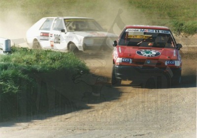 7. Janusz Siniarski - Skoda Felicia, Krzysztof Godwod - Polonez 1600   (To zdjęcie w pełnej rozdzielczości możesz kupić na www.kwa-kwa.pl )