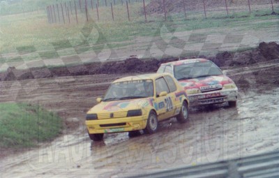 17, Henryk Strzelecki - Peugeot 205 GTi, Bogusław Bach - Suzuki Swift GTi   (To zdjęcie w pełnej rozdzielczości możesz kupić na www.kwa-kwa.pl )