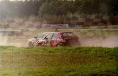 60. Adam Borowski - Toyota Corolla GT i Janusz Siniarski - Skoda Felicia.   (To zdjęcie w pełnej rozdzielczości możesz kupić na www.kwa-kwa.pl )