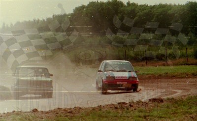 11. Włodzimierz Pawluczuk - Fiat Cinquecento Abarth, Andrzej Grigorjew - Polski Fiat 125p.   (To zdjęcie w pełnej rozdzielczości możesz kupić na www.kwa-kwa.pl )