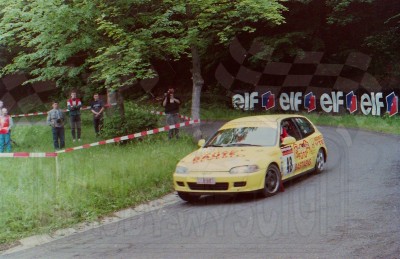 36. Johan Bastiaens i Sigrid Clemeur - Honda Civic VTEC.   (To zdjęcie w pełnej rozdzielczości możesz kupić na www.kwa-kwa.pl )