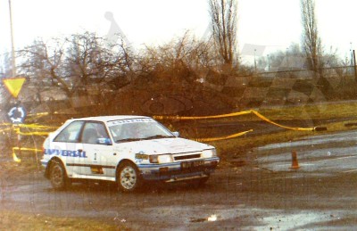 30. Romuald Chałas i Janusz Siniarski - Mazda 323 Turbo 4wd.   (To zdjęcie w pełnej rozdzielczości możesz kupić na www.kwa-kwa.pl )