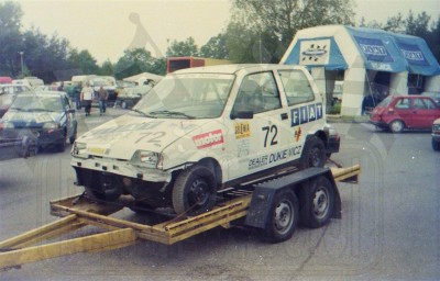 92. Fiat Cinquecento Jerzego Dyszy.   (To zdjęcie w pełnej rozdzielczości możesz kupić na www.kwa-kwa.pl )
