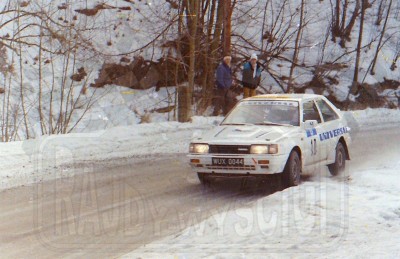 7. Romuald Chałas i Janusz Siniarski - Mazda 323 Turbo 4wd.   (To zdjęcie w pełnej rozdzielczości możesz kupić na www.kwa-kwa.pl )