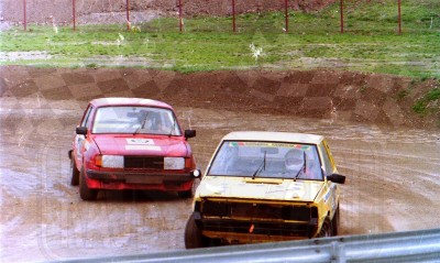 60. Nr.206.Krzysztof Godwod - Polonez 1600, nr.204.Janusz Siniarski - Skoda 136.   (To zdjęcie w pełnej rozdzielczości możesz kupić na www.kwa-kwa.pl )