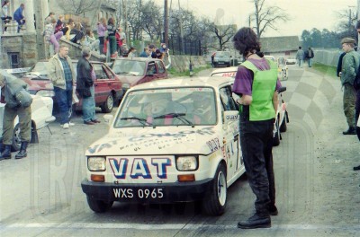 76. Cezary Zaleski i Krzysztof Rzucidło - Polski Fiat 126p.   (To zdjęcie w pełnej rozdzielczości możesz kupić na www.kwa-kwa.pl )