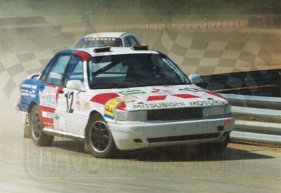 57. Krzysztof Studziński - Mitsubishi Galant VR4.   (To zdjęcie w pełnej rozdzielczości możesz kupić na www.kwa-kwa.pl )