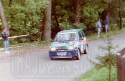 65. Mariusz Ficoń i Sławomir Mieszkowski - Fiat Cinquecento Abarth   (To zdjęcie w pełnej rozdzielczości możesz kupić na www.kwa-kwa.pl )