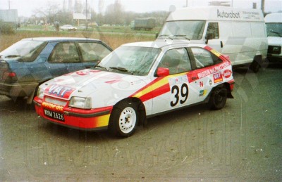 12. Waldemar Malinowski i Andrzej Grigorjew - Opel Kadett GSi 16V.   (To zdjęcie w pełnej rozdzielczości możesz kupić na www.kwa-kwa.pl )