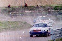109. Nr.10.Stanisław Ambroszkiewicz - Mazda 323 Turbo, nr.12.Krzysztof Studziński - Mitsubishi Galant   (To zdjęcie w pełnej rozdzielczości możesz kupić na www.kwa-kwa.pl )