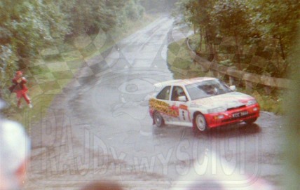 6. Wiesław Stec i Artur Skorupa - Ford Escort Cosworth RS   (To zdjęcie w pełnej rozdzielczości możesz kupić na www.kwa-kwa.pl )