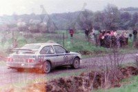 69. Jarosław Pajdak i Witold Sadowski - Ford Sierra Cosworth RS.   (To zdjęcie w pełnej rozdzielczości możesz kupić na www.kwa-kwa.pl )