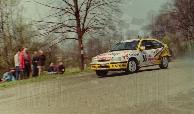 52. Cezary Zaleski i Krzysztof Rzucidło - Opel Kadett GSi 16V   (To zdjęcie w pełnej rozdzielczości możesz kupić na www.kwa-kwa.pl )