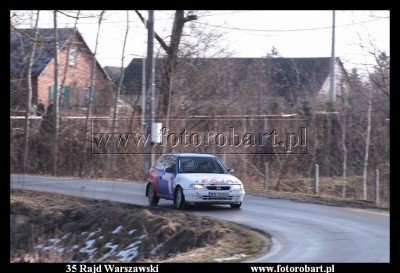 35 Rajd Warszawski - Rajdowy Puchar Polski