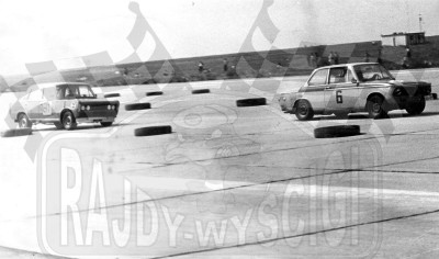 Nr.6.Piotr Lenartowicz - BMW 2002 Ti, nr.81.Ryszard Grychtoł - Polski Fiat 125p 1500. To zdjęcie w pełnej rozdzielczości możesz kupić na http://kwa-kwa.pl