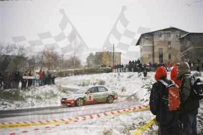 33. Zbigniew Gabryś i Łukasz Kurzeja - Mitsubishi Lancer Evo VI  (To zdjęcie w pełnej rozdzielczości możesz kupić na www.kwa-kwa.pl )