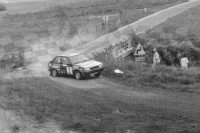 133. Marian Bublewicz i Ryszard Żyszkowski - Mazda 323 Turbo 4wd.   (To zdjęcie w pełnej rozdzielczości możesz kupić na www.kwa-kwa.pl )