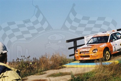 74. Leszek Kuzaj i Magda Lukas - Subaru Impreza WRC  (To zdjęcie w pełnej rozdzielczości możesz kupić na www.kwa-kwa.pl )