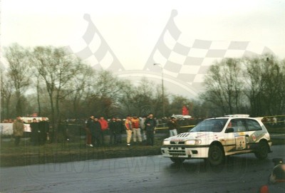 48. Piotr Kufrej i Maciej Hołuj - Nissan Sunny GTiR.   (To zdjęcie w pełnej rozdzielczości możesz kupić na www.kwa-kwa.pl )