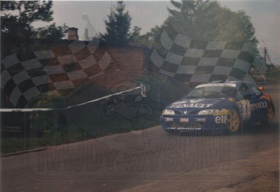 47. Janusz Kulig i Jarosław Baran - Renault Megane Maxi   (To zdjęcie w pełnej rozdzielczości możesz kupić na www.kwa-kwa.pl )