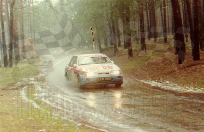 5. Marek Kusiak - Ford Sierra Saphire Cosworth RS.   (To zdjęcie w pełnej rozdzielczości możesz kupić na www.kwa-kwa.pl )