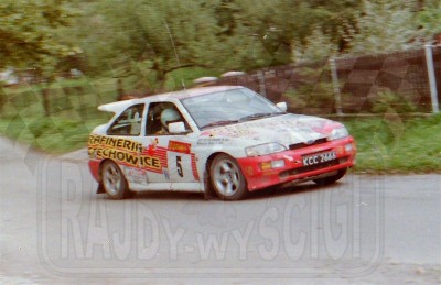 57. Wiesław Stec i Artur Skorupa - Ford Escort Cosworth RS   (To zdjęcie w pełnej rozdzielczości możesz kupić na www.kwa-kwa.pl )