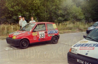 2. Fiat Cinquecento Arkadiusza Nowickiego.   (To zdjęcie w pełnej rozdzielczości możesz kupić na www.kwa-kwa.pl )