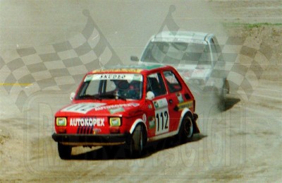 29. Antoni Skudło - Polski Fiat 126p, Włodzimierz Pawluczuk - Fiat Cinquecento Tropheo   (To zdjęcie w pełnej rozdzielczości możesz kupić na www.kwa-kwa.pl )