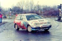 21. Robert Herba i Artur Skorupa - Nissan Sunny GTiR.   (To zdjęcie w pełnej rozdzielczości możesz kupić na www.kwa-kwa.pl )