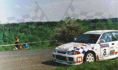 25. Jarosław Pineles i Maciej Wodniak - Mitsubishi Lancer Evo III.   (To zdjęcie w pełnej rozdzielczości możesz kupić na www.kwa-kwa.pl )