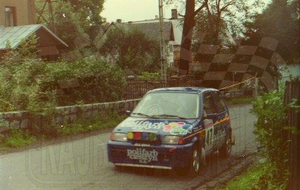 6. Mariusz Ficoń i Jacek Sciciński - Fiat Cinquecento Abarth.   (To zdjęcie w pełnej rozdzielczości możesz kupić na www.kwa-kwa.pl )