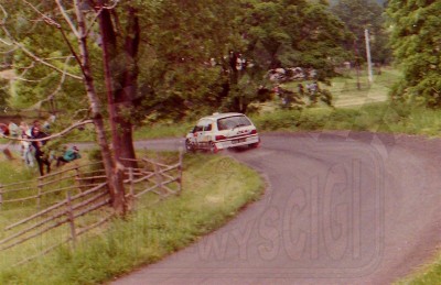 66. Bogdan Herink i Barbara Stępkowska - Renault Clio Williams.   (To zdjęcie w pełnej rozdzielczości możesz kupić na www.kwa-kwa.pl )