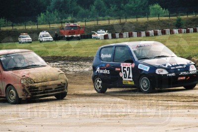 68. Nr.52.Artur Ryziński - Fiat Seicento  (To zdjęcie w pełnej rozdzielczości możesz kupić na www.kwa-kwa.pl )