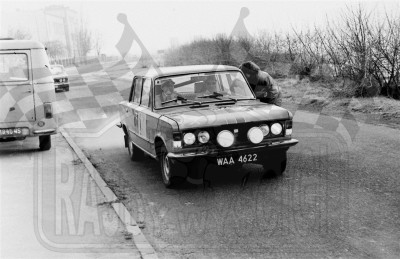 30. Bogdan Drągowski i A.Wysocki - Polski Fiat 125p 1500  (To zdjęcie w pełnej rozdzielczości możesz kupić na www.kwa-kwa.pl )