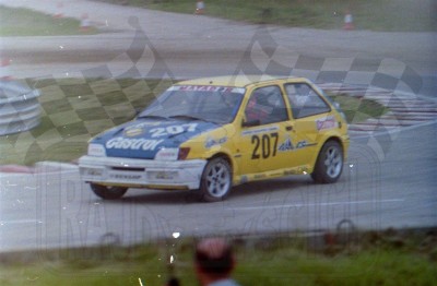 2. Robert Polak - Ford Fiesta XR2i   (To zdjęcie w pełnej rozdzielczości możesz kupić na www.kwa-kwa.pl )