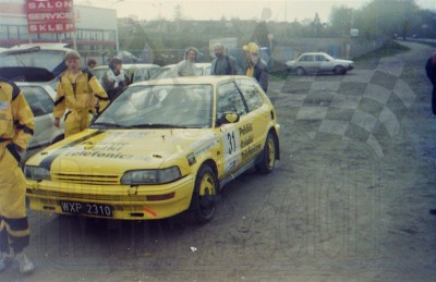 3. Piotr Wróblewski i Marek Kaczmarek - Toyota Corolla GTi 16V   (To zdjęcie w pełnej rozdzielczości możesz kupić na www.kwa-kwa.pl )