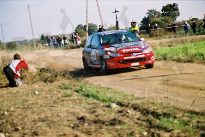 66. Łukasz Szterleja i Marek Lisicki - Peugeot 206 XS  (To zdjęcie w pełnej rozdzielczości możesz kupić na www.kwa-kwa.pl )