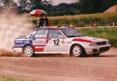 35. Krzysztof Studziński - Mitsubishi Galant VR4.   (To zdjęcie w pełnej rozdzielczości możesz kupić na www.kwa-kwa.pl )