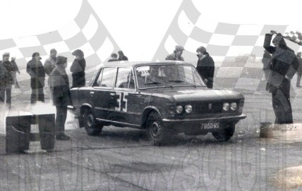 2. Jerzy Lipiński i Marek Kaczmarek - Polski Fiat 125p 1500  (To zdjęcie w pełnej rozdzielczości możesz kupić na www.kwa-kwa.pl )