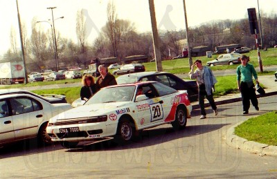 17. Toyota Celica GT4 załogi Krzysztof Hołowczyc i Robert Burchard.   (To zdjęcie w pełnej rozdzielczości możesz kupić na www.kwa-kwa.pl )