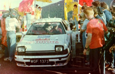 57. Paweł Przybylski i Krzysztof Gęborys - Toyota Celica GT4.   (To zdjęcie w pełnej rozdzielczości możesz kupić na www.kwa-kwa.pl )