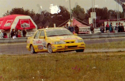 18. Cezary Fuchs - Ford Sierra Saphire Cosworth RS.   (To zdjęcie w pełnej rozdzielczości możesz kupić na www.kwa-kwa.pl )