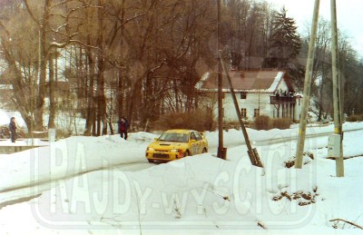 8. Jan Kościuszko i Janusz Bronikowski - Mitsubishi Lancer Evo IV   (To zdjęcie w pełnej rozdzielczości możesz kupić na www.kwa-kwa.pl )