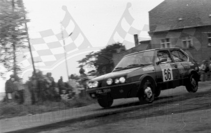 52. Marek Ryndak i Janusz Mazan - Fiat Ritmo Abarth 130 TC.   (To zdjęcie w pełnej rozdzielczości możesz kupić na www.kwa-kwa.pl )