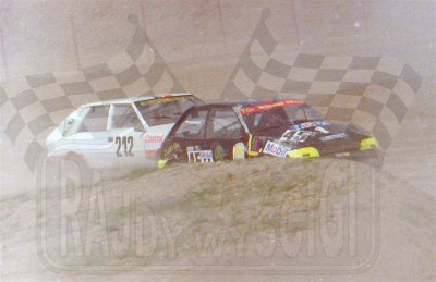 42. Tomasz Jaskłowski - Ford Fiesta XR2i, Krzysztof Godwod - Polonez 1600C   (To zdjęcie w pełnej rozdzielczości możesz kupić na www.kwa-kwa.pl )